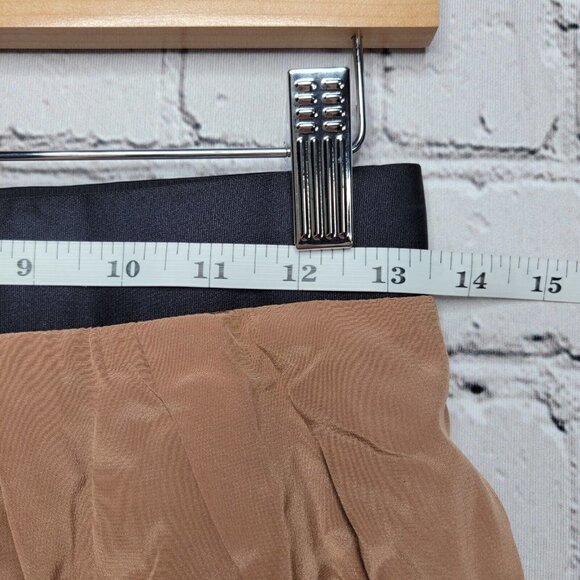 J Crew Silk Petal Mid Length Crepe De Chine A Line Skirt Size 4 - Picture 10 of 10